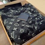 ルイ・ヴィトン 買いとり 21SS ディストレスト モノグラム クルーネック ニット